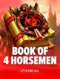 book of 4 horsemen game logo